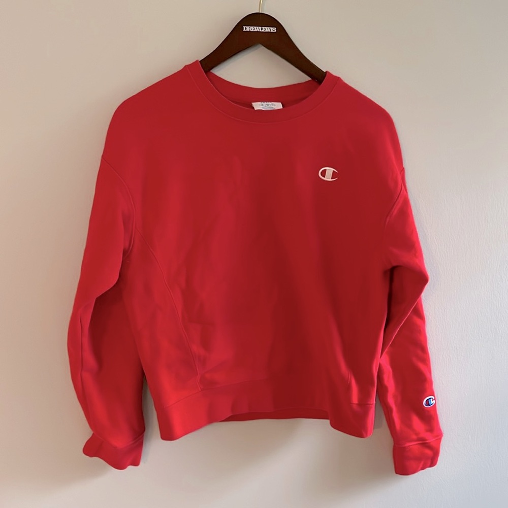 Champion Red Sweatshirt